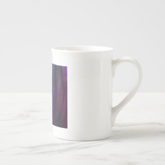 Lila Tasse des Kaffees (Rechts)