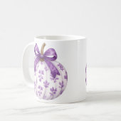 Lila Tasse | Elegant Halloween (Vorderseite Links)