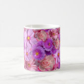 Lila Tasse und Tassen (Mittel)