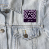 Lila Tatzen-Druck Button (Beispiel)