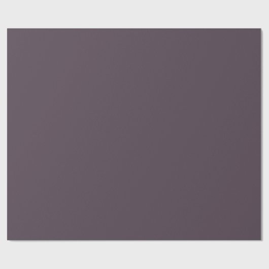 Lila Taupe-Solid-Farbe Geschenkpapier (Flach)