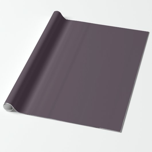 Lila Taupe-Solid-Farbe Geschenkpapier (Ungerollt)
