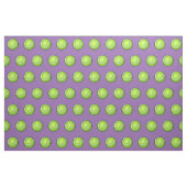 Lila Tennis-Ball Stoff (Fat Quarter (45,7 x 55,9 cm))