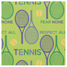 Lila Tennis, Respekt vor allen... (siehe Beschreib Stoff