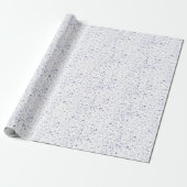 Lila Terrazzo Wrapping Paper Geschenkpapier (Ungerollt)