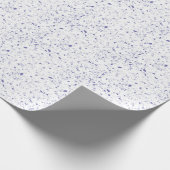 Lila Terrazzo Wrapping Paper Geschenkpapier (Ecke)