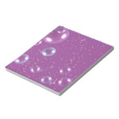 Lila Textfeld Notizblock (Rotiert)