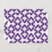 lila, Textilien, Organismus, Violett, Kunst, Schri Postkarte (Vorne/Hinten)