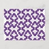 lila, Textilien, Organismus, Violett, Kunst, Schri Postkarte (Vorderseite)