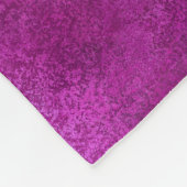 Lila Textur Fleecedecke (Ecke)