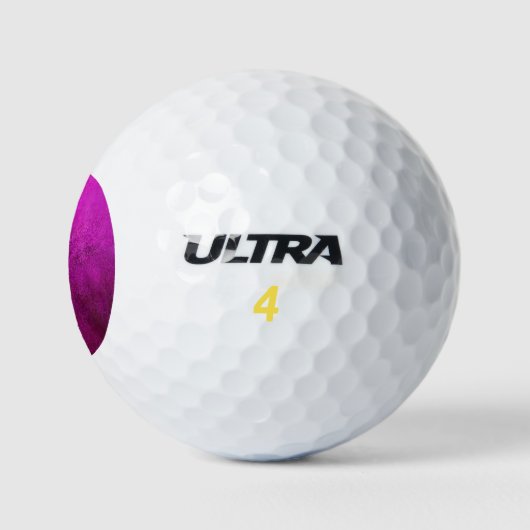 Lila Textur Golfball (Logo)
