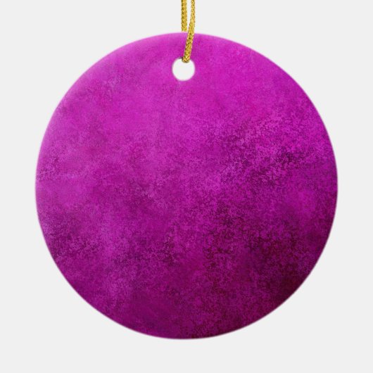 Lila Textur Keramik Ornament (Vorne)