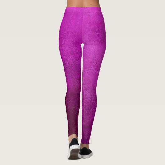 Lila Textur Leggings (Rückseite)
