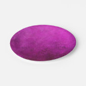 Lila Textur Pappteller (Schrägansicht)