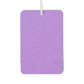 Lila texturierte Oberfläche mit wirbelndem Muster Autolufterfrischer (Vorderseite)