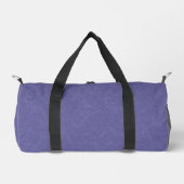 Lila texturierte Oberfläche mit wirbelndem Muster Duffle Bag (Vorderseite)