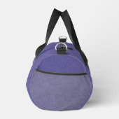 Lila texturierte Oberfläche mit wirbelndem Muster Duffle Bag (Rechts)