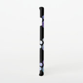 Lila Texturmuster Druckmuster Personalisiert Samsung Galaxy Hülle (Rechte Seite)