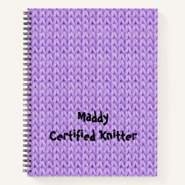 Lila Texturriss Notizblock