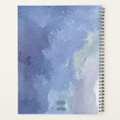 Lila thai Buddha Planner Planer (Rückseite)