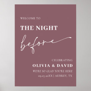 Lila The Night Before Probe Dinner Poster