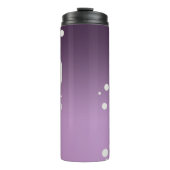 Lila Thermaltumbler Thermosbecher (Vorderseite)