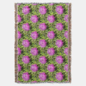 Lila Thistle Wildblume Blumenmuseum Decke (Vorderseite Vertikal)