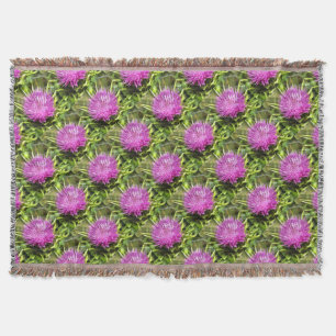 Lila Thistle Wildblume Blumenmuseum Decke