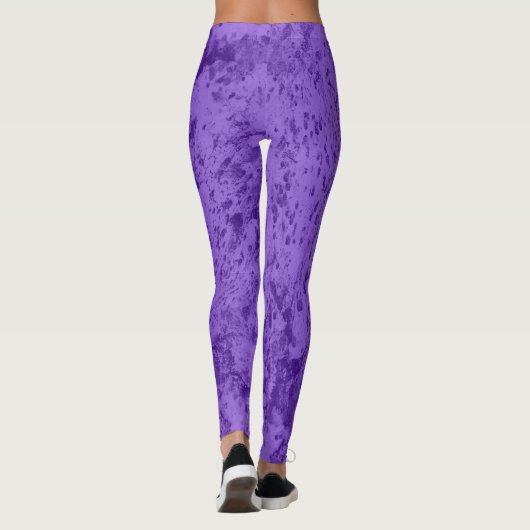 Lila Tidepool Leggings (Rückseite)