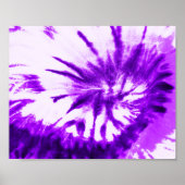 Lila Tiedye Poster (Vorne)