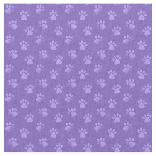 Lila Tierkatzenpflastermuster Stoff (Nahaufnahme)