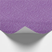 Lila Tierkörper Geschenkpapier (Ecke)