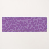 Lila Tierort Yogamatte (Rückseite (Horizontal))