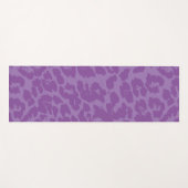 Lila Tierort Yogamatte (Vorderseite (Horizontal))