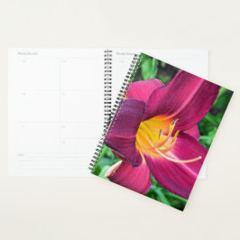 Lila Tiger Lily Planner Planer