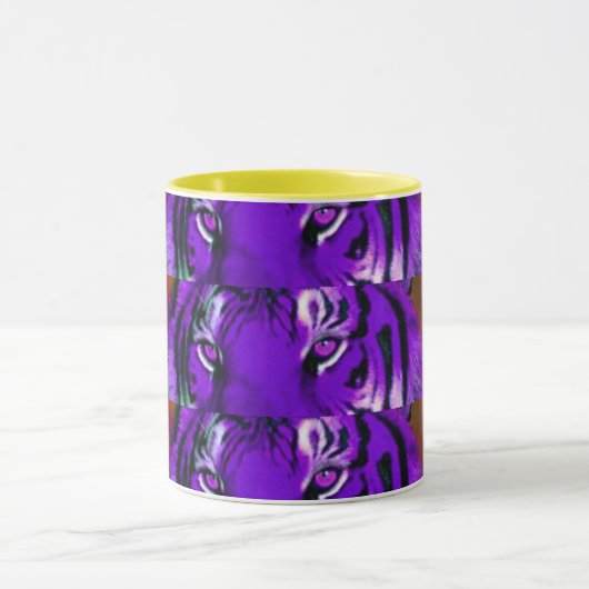 LILA TIGER TASSE (Zentrum)