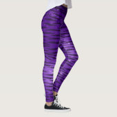 Lila Tigerentwurfs-Muster-Leggings Leggings (Rechts)