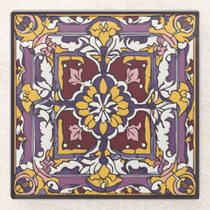 Lila Tile Glasuntersetzer