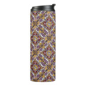 Lila Tile Thermosbecher (Nach links gedreht)