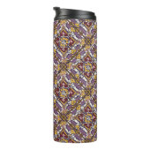 Lila Tile Thermosbecher (Nach rechts gedreht)