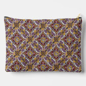 Lila Tile Zubehörtasche (Rückseite)