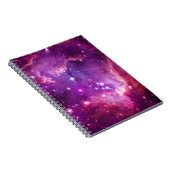 Lila Tinte kleine magellanische Wolke Notizblock (Rechte Seite)