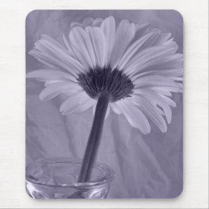Lila Tinted Daisy Mousepad