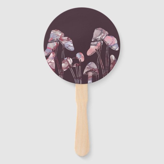 Lila Tintenpatronen Fächer (Vorderseite)