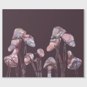 Lila Tintenpatronen Geschenkpapier (Flach)