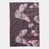 Lila Tintenpatronen Geschirrtuch (Vertikal)