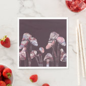 Lila Tintenpatronen Serviette (Beispiel)