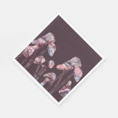 Lila Tintenpatronen Serviette (Ecke)