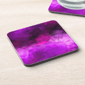 Lila Tissue Paper Untersetzer (Linke Seite)