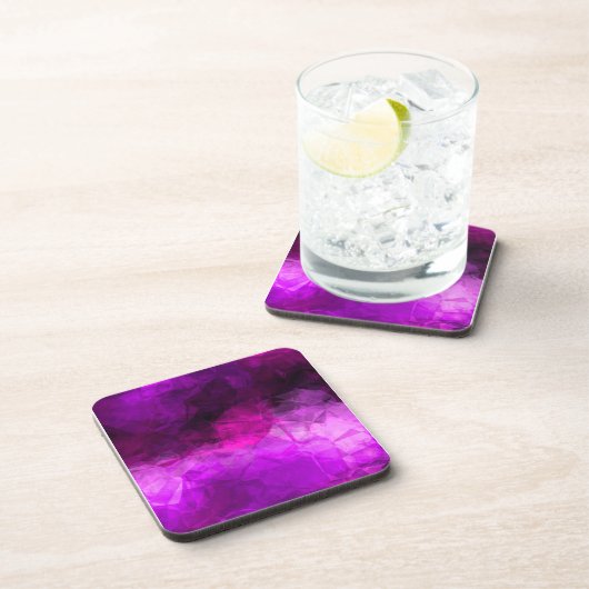 Lila Tissue Paper Untersetzer (Rechte Seite)